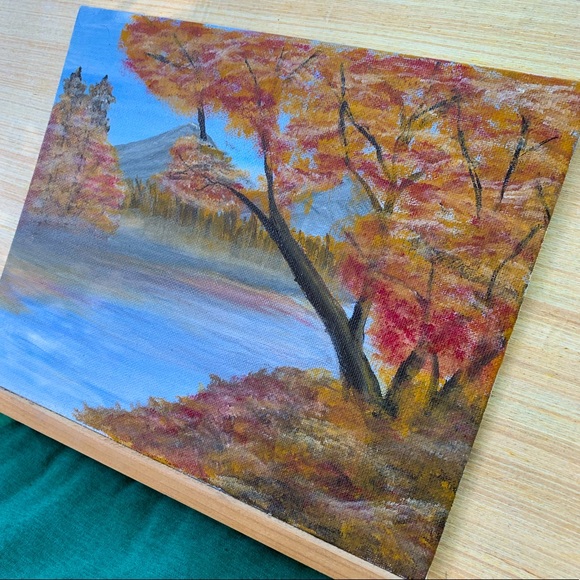 Fall Water Painting - Original - Picture 4 of 4